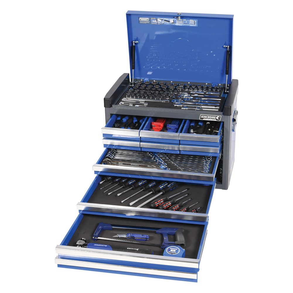 Kincrome 165 Piece 1/4" 3/8" 1/2" Drive Metric and Imperial Socket Set 